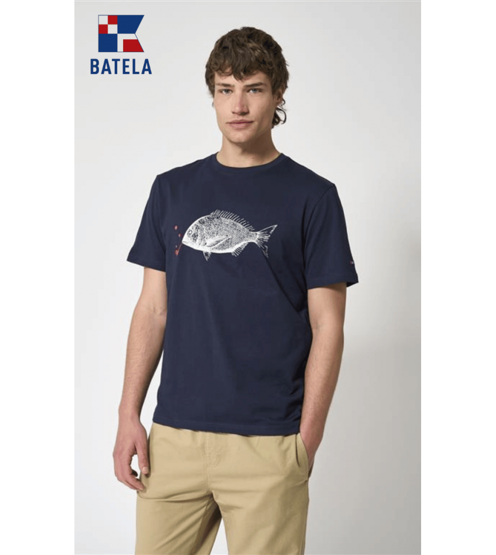 Camiseta pez pipa BATELA Camiseta pez pipa BATELA