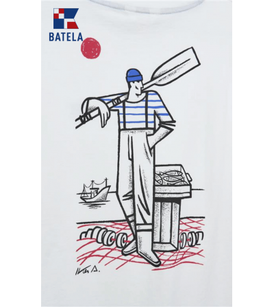 Camiseta pescador BATELA x Iker Costa