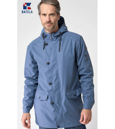 Chubasquero hombre BATELA con forro interior de pelo largo-VTL