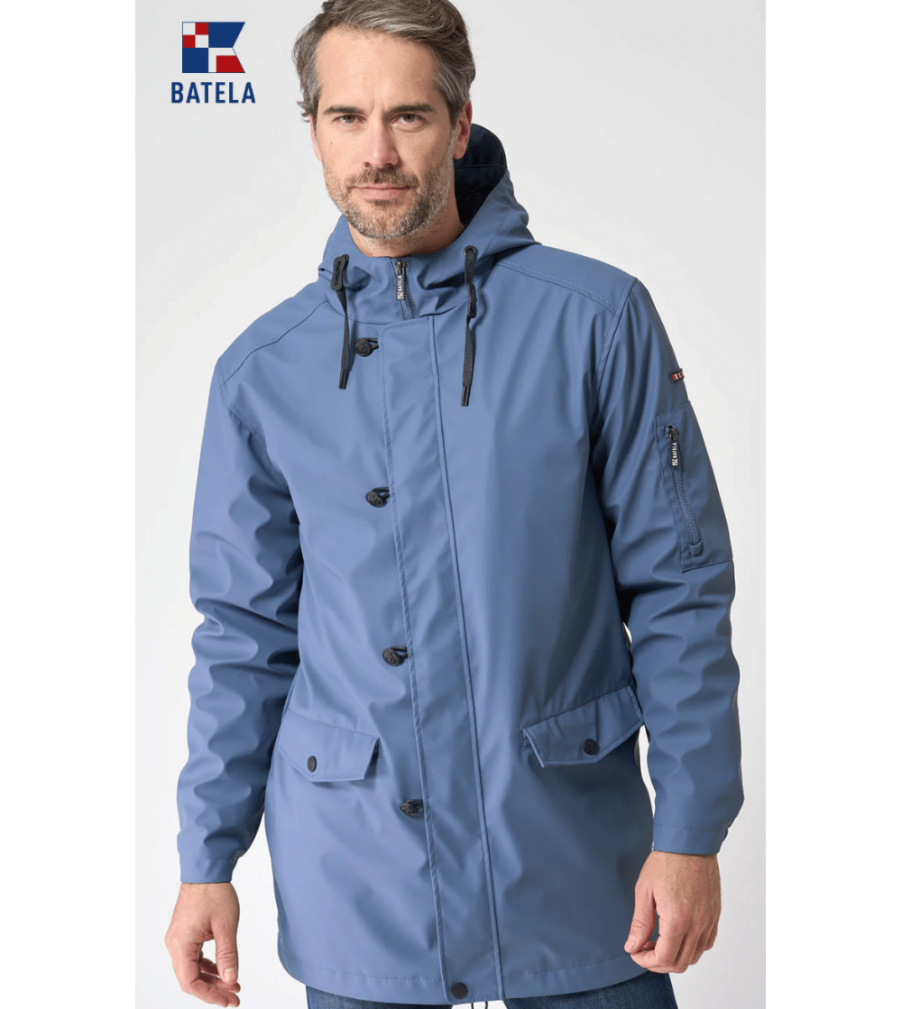 Chubasquero hombre BATELA con forro interior de pelo largo-VTL