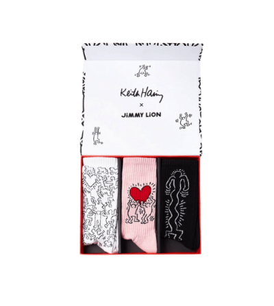 KEITH HARING pack x JIMMY LION