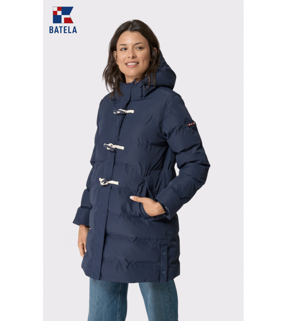 Abrigo impermeable acolchado mujer BATELA