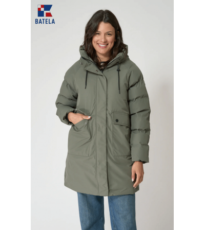 Chubasquero ó abrigo acolchado mujer BATELA