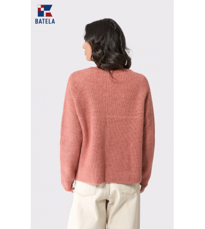chaqueta punto mujer manga raglan BATELA
