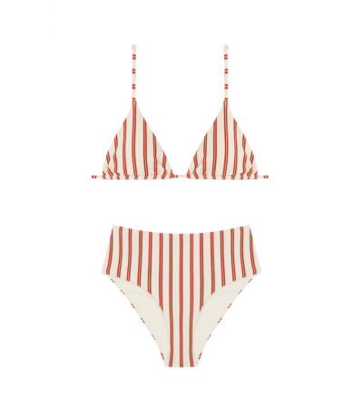 Bikini triángulo Mandorla- braga alta