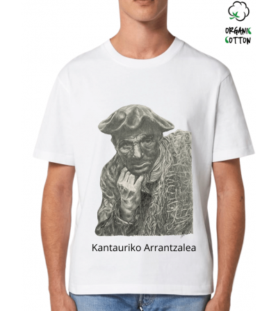 Camiseta algodón orgánico unisex KANTAURIKO ARRANTZALEA