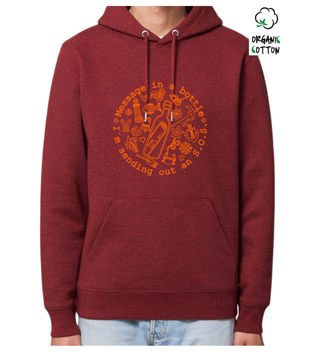 S.O.S. Message in a bottle...sudadera unisex S.O.S. Message in a bottle...sudadera unisex
