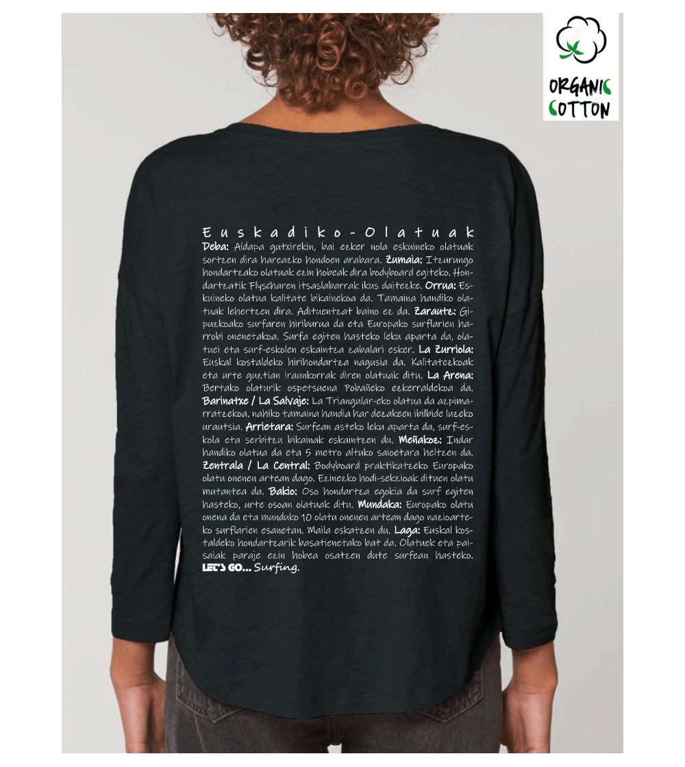 Camiseta algodón orgánico M/L_STTW114_Black