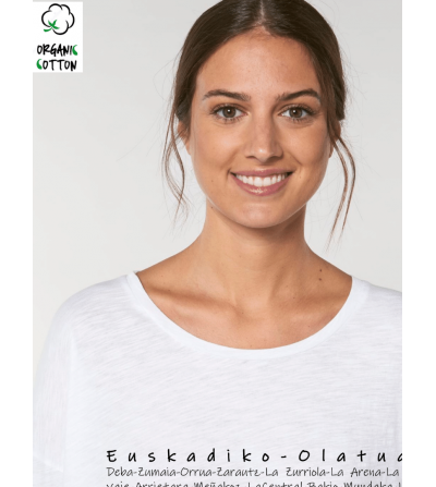 Camiseta algodón orgánico M/L_STTW114_White