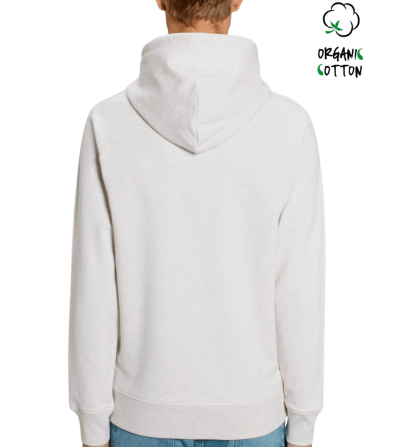 Sudadera algodón orgánico Unisex RASPA