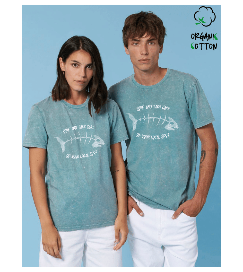 Camiseta algodón orgánico Unisex RASPA