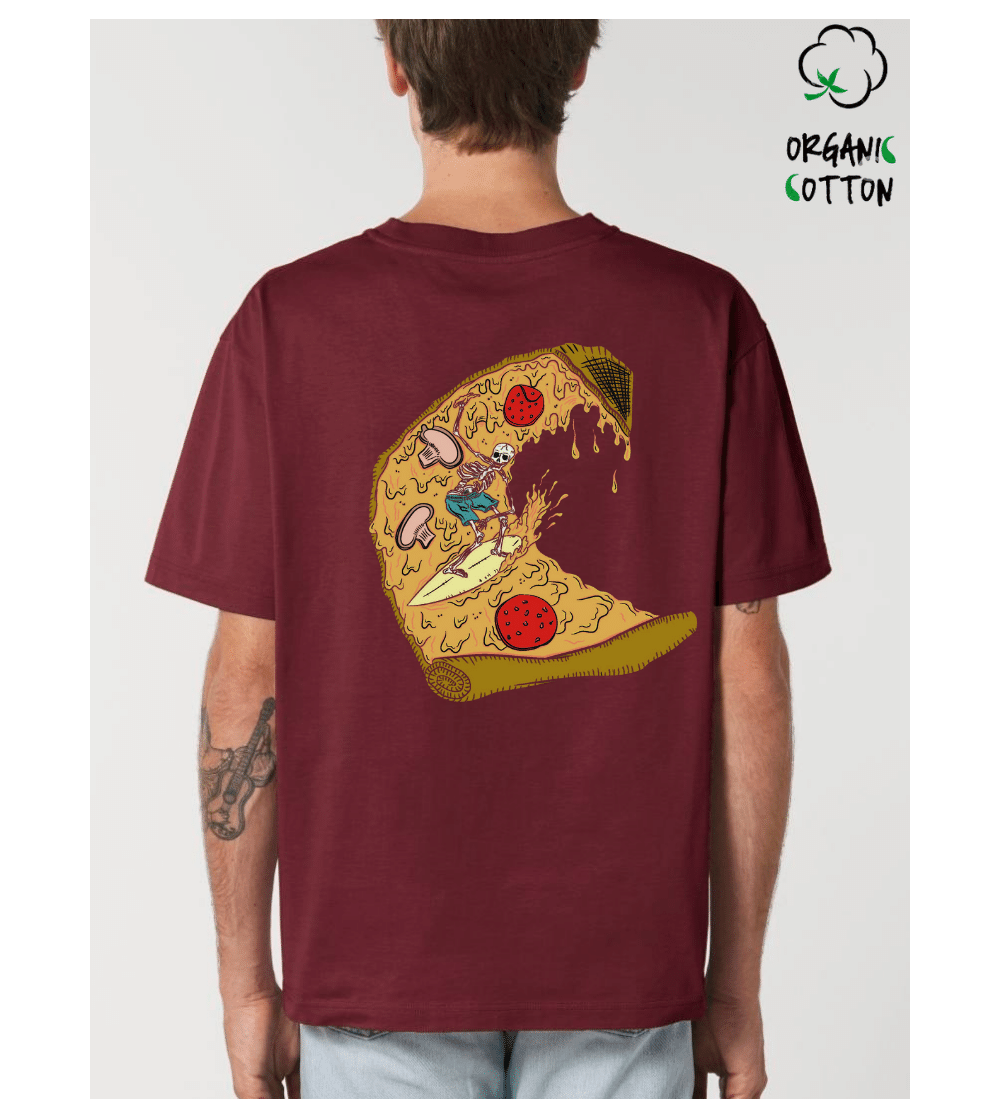 camiseta SKELETON PIZZA
