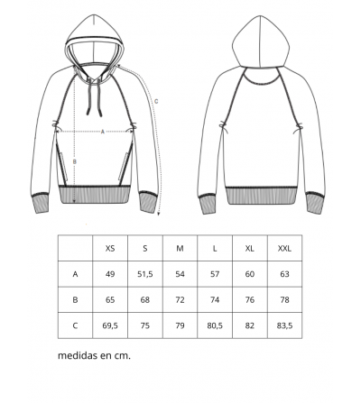 sudadera unisex algodón orgánico