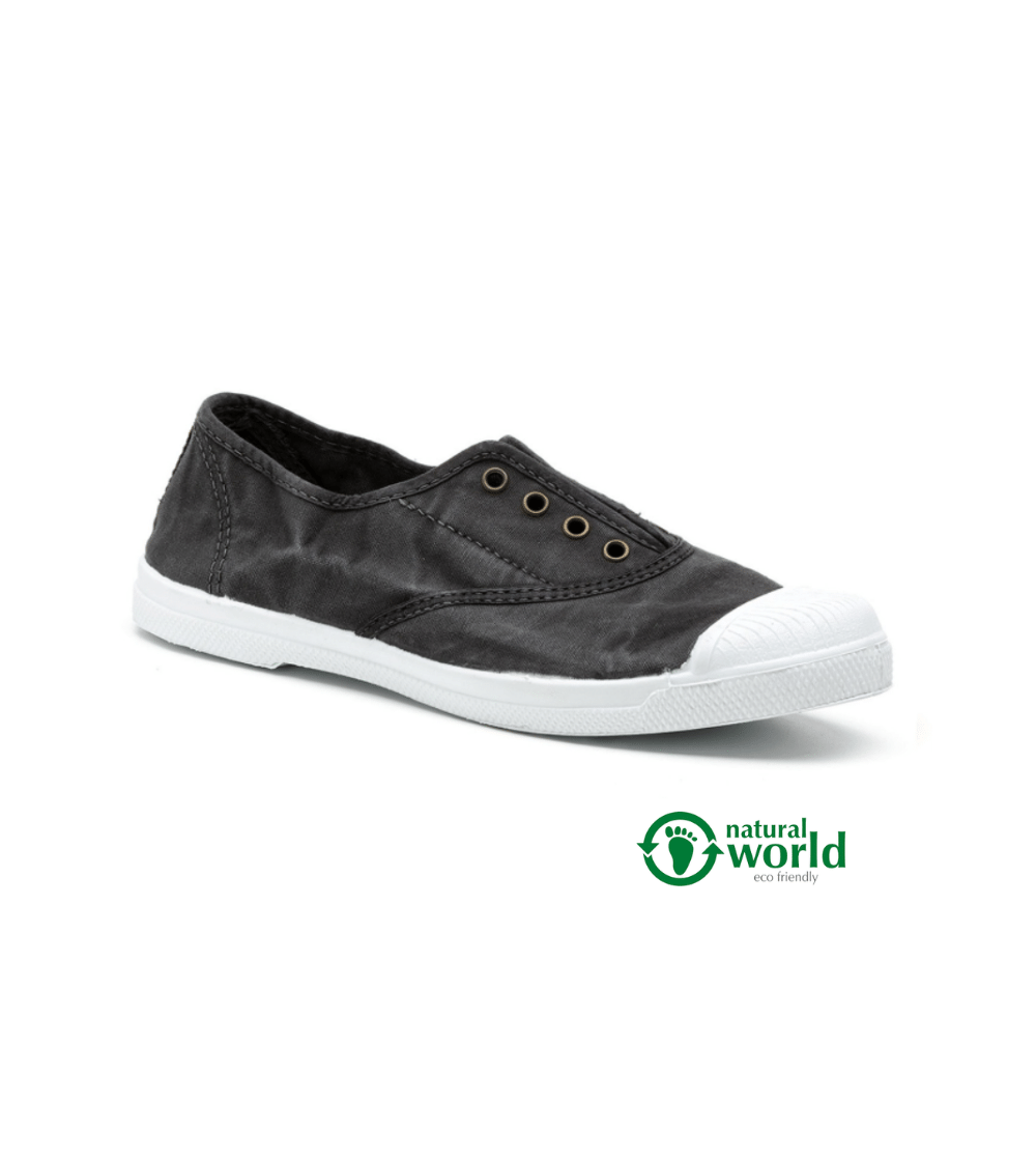 zapatilla algodón orgánico OLD LAVANDA Natural World
