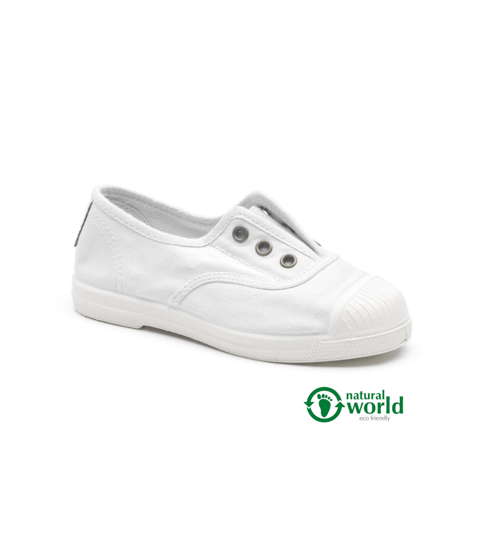 zapatilla loneta algodón orgánico GRAPE para niños Natural World zapatilla loneta algodón orgánico GRAPE para niños Natural World