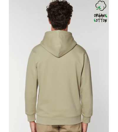 Sudadera algodón orgánico Unisex RASPA