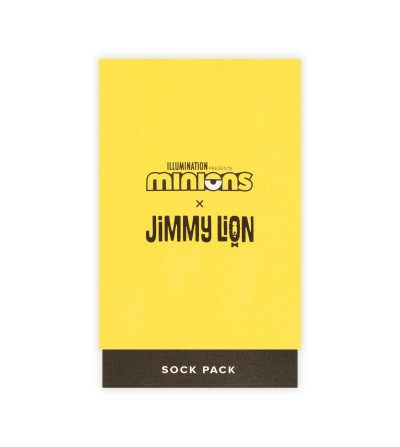 PACK CALCETINES JIMMY LION MINIONS