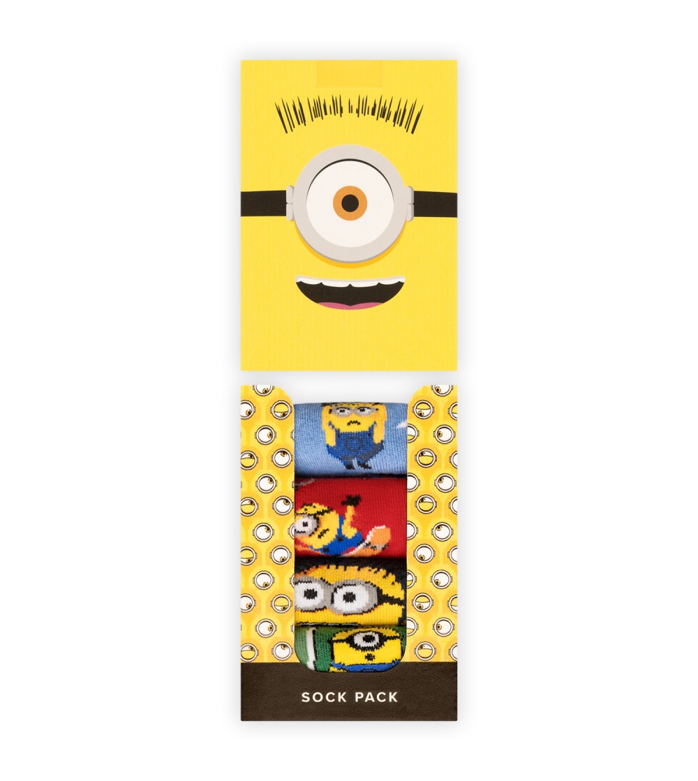 PACK CALCETINES JIMMY LION MINIONS niños
