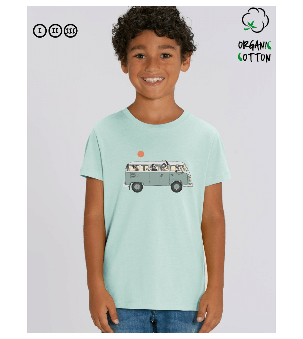 SKELETON VAN camiseta niños