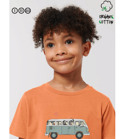 SKELETON VAN camiseta niños