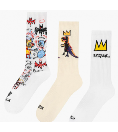 Pack calcetines ATHLETIC BASQUIAT x JIMMY LION