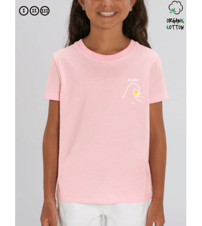 camiseta niños algodón orgánico SUNSHINE