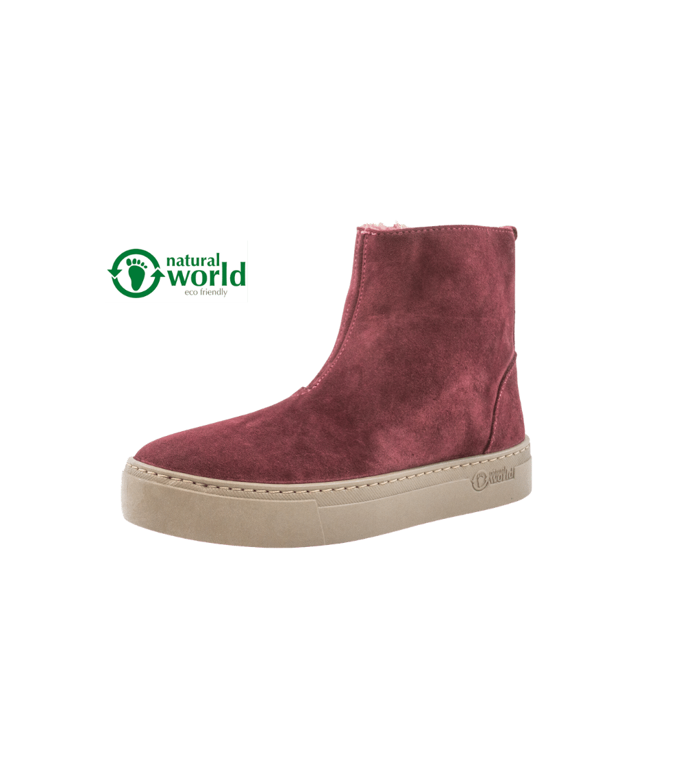 Bota cremallera serraje