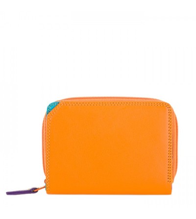 Cartera pequeña de piel con cremallera Copacabana