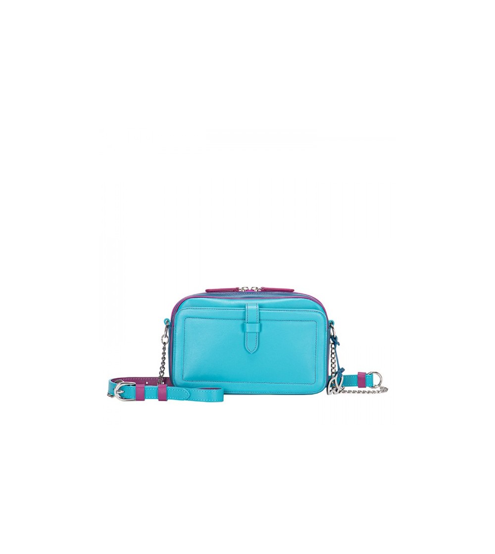 Bolso bandolera pequeño de piel LIGURIA