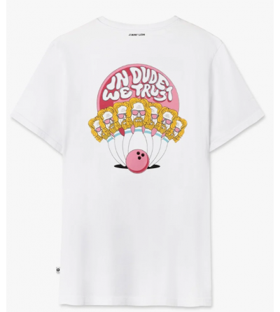 IN DUDE WE TRUST camiseta unisex X Jimmy Lion