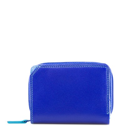 Cartera pequeña de piel con cremallera SEASCAPE