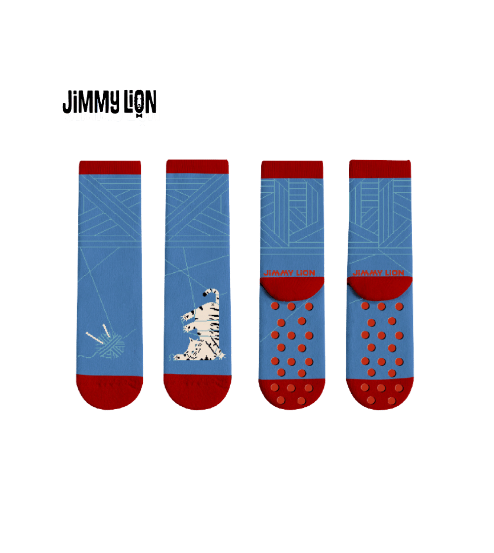 Calcetines antideslizantes niños TANGLED KITTY X JIMMY LION Calcetines antideslizantes niños TANGLED KITTY X JIMMY LION