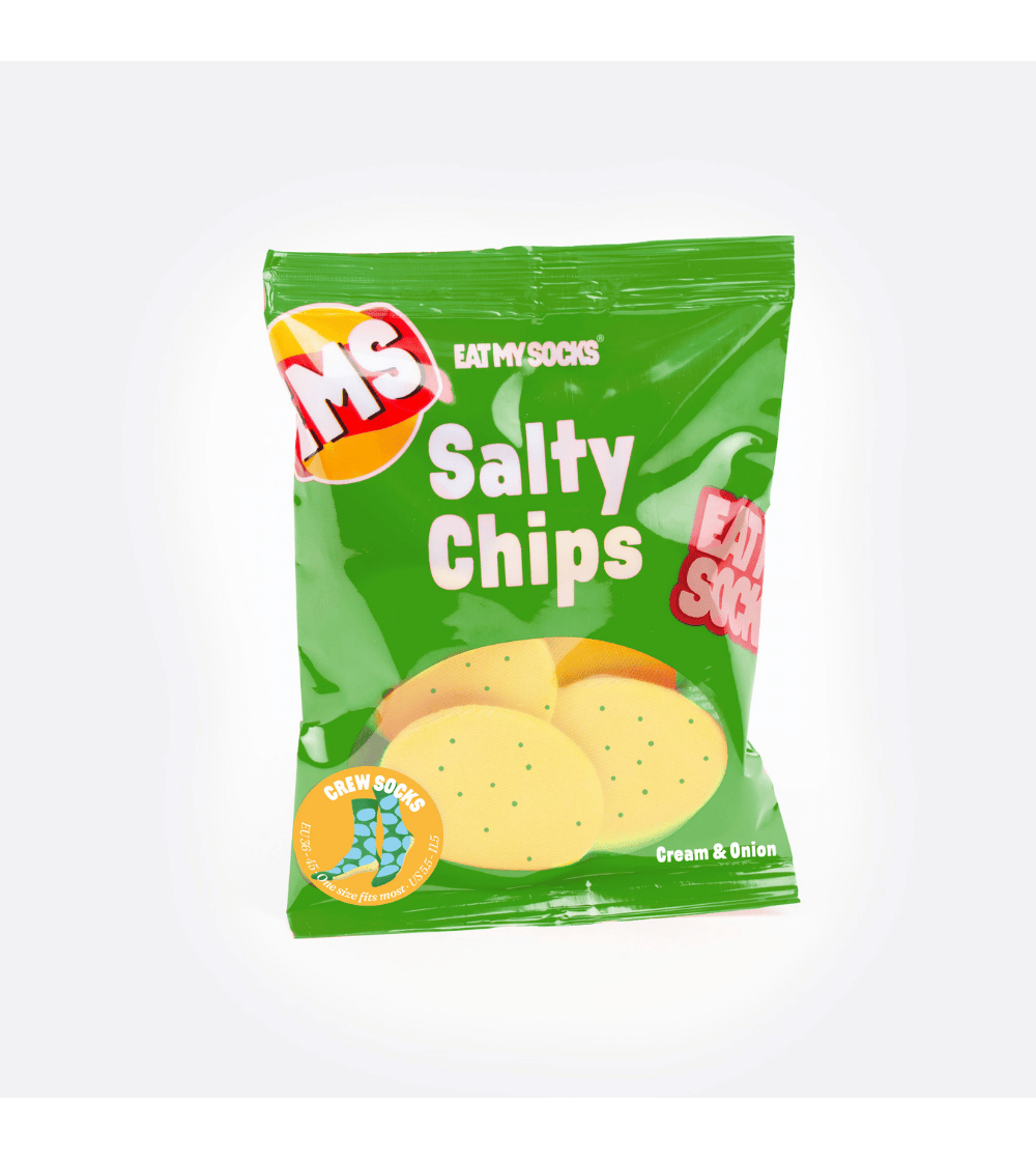 Calcetines SALTY CHIPS X EMS Cream&Onion