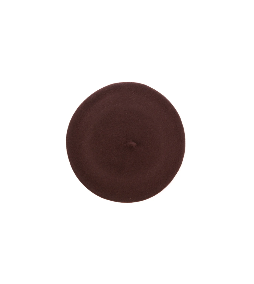 Boina DAME Elosegui marrón chocolate