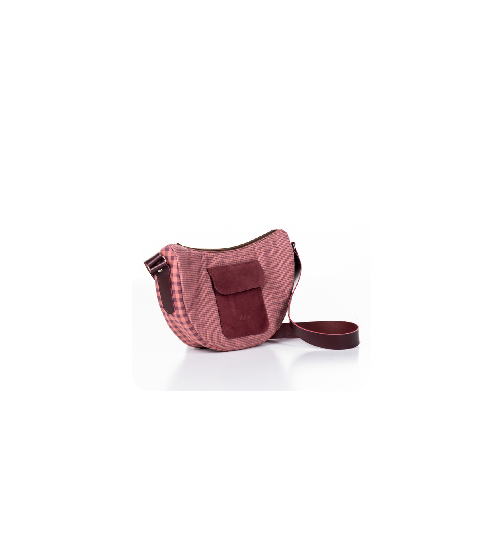 Bolso DALAS Bandolera Luna Cuadros txikis