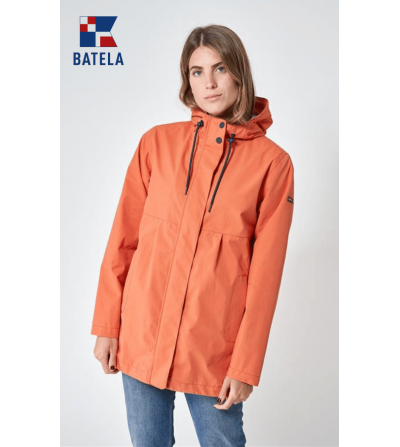Chubasquero mujer BATELA de algodón y naylon-AP