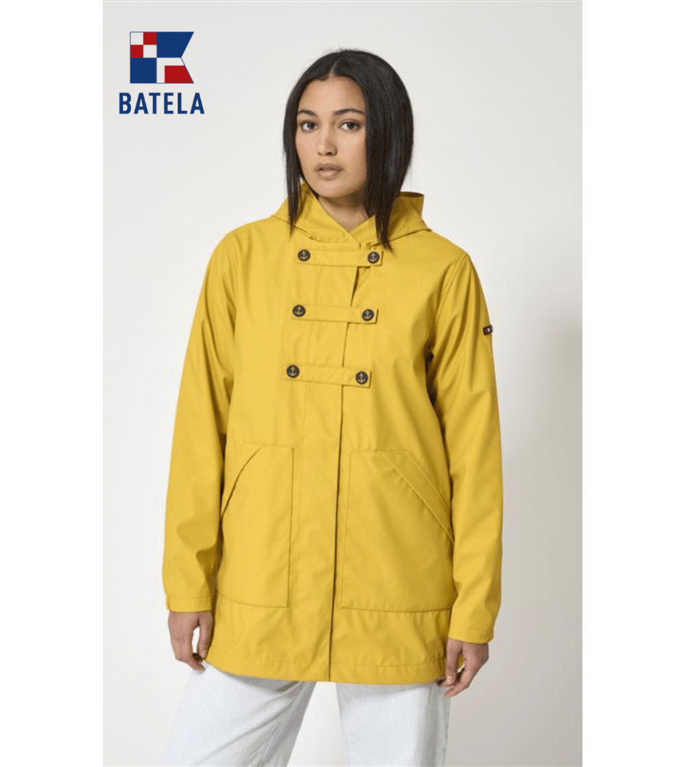 Chubasquero mujer BATELA botones ancla -AM